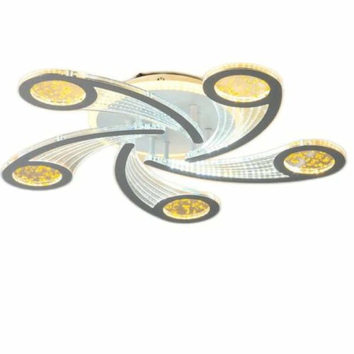 Lustra LED Cu Telecomanda, Elit's Esn M398-5RGB R 138w