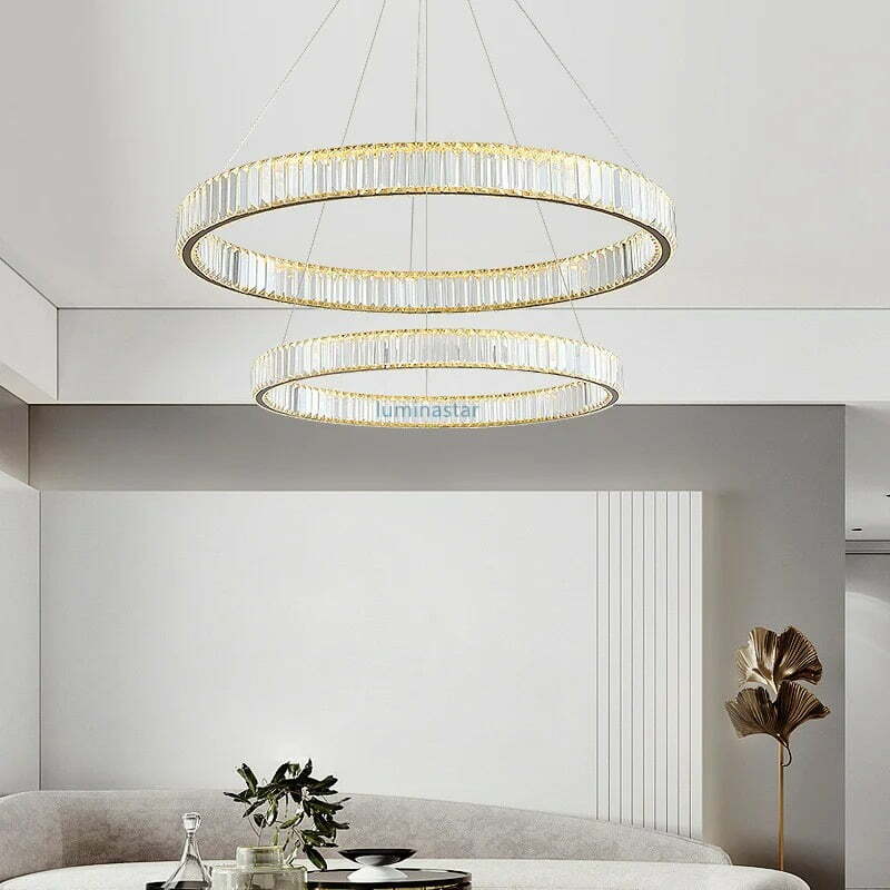 Lustra LED Cu Telecomanda, Elit's EsnSE-P3208 - 30+50, 140w
