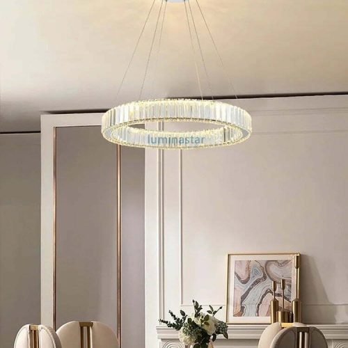 Lustra LED Cu Telecomanda, Elit's EsnSE-P3208 -50, 100w
