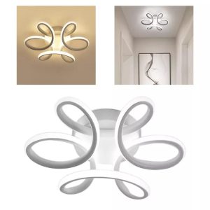 Lustra LED Plafoniera, Elit's Esn3902 F Alb, 27w
