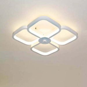 Lustra LED Plafoniera, Elit's Esn6132-WH, 64w (32+32), 25 cm