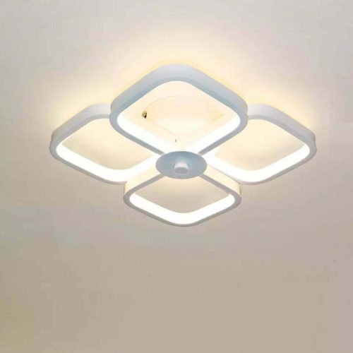 Lustra LED Plafoniera, Elit's Esn6132-WH, 64w (32+32), 25 cm