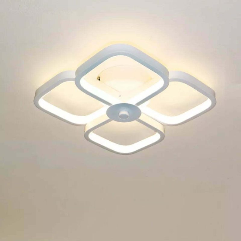 Lustra LED Plafoniera, Elit's Esn6132-WH, 64w (32+32), 25 cm