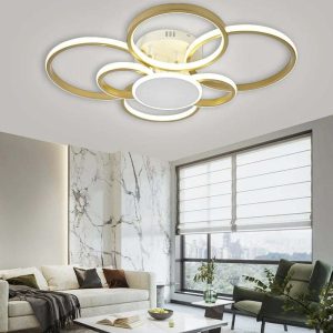 Lustra20Led20Cu20Telecomanda2C20Elits20EsnR90372C2020196W2C20Gold2C207320cm.jpg Lustra Led Cu Telecomanda, Elit's Esn R9037, 196W, Gold, 73 cm