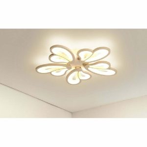 Lustra Led Cu Telecomanda, Esn6541 5-WH, 130w