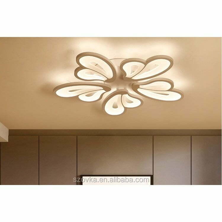 Lustra Led Cu Telecomanda, Esn6541 5-WH, 130w