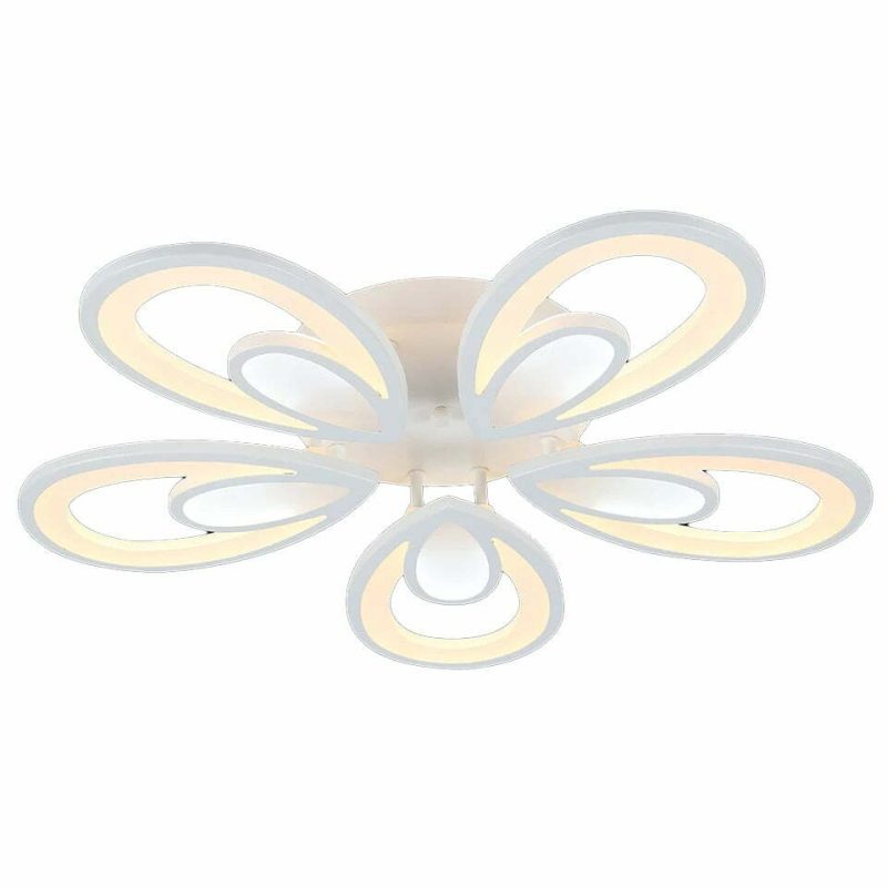 Lustra Led Cu Telecomanda, Elit's Esn6547 5-WH, 180w