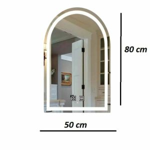 Oglinda20Led2C20ESN0192C208020X205020Cm202.jpg Oglinda LED cu touch si functie dezaburire 80x50 cm Elit's , ESN019