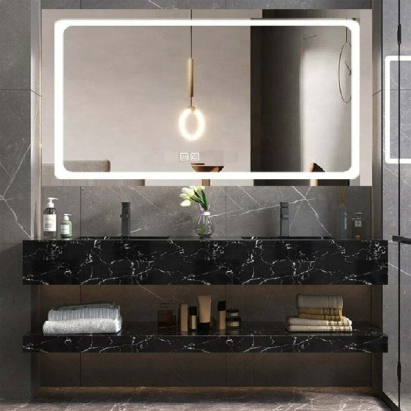 Oglinda LED cu touch si funcție de dezaburire 110 x 70 cm Elit's ESNJ22