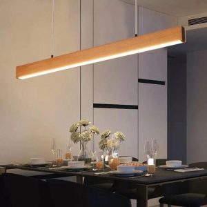 PLAFONIERA LED CU LEMN Elit's EsnQM6841-20