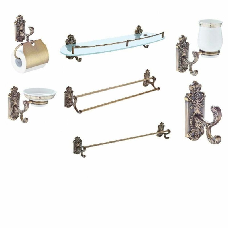 Set Accesorii Baie, Bronz Antichizat ,Elit's  , Esn 68600