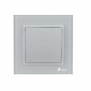 Sf208001FKW.jpg Intrerupator Simplu Elit S Rama Sticla 10A ,Sf 8001 FKW,Rama Sticla ,Alb