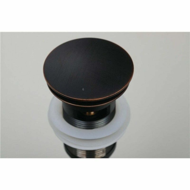 Sifon Lavoar Negru Antichizat Cu Prea Plin ,Smack