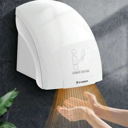 Uscator maini cu senzor,1800w ABS ,functie oprire rezistenta aer cald Elit's