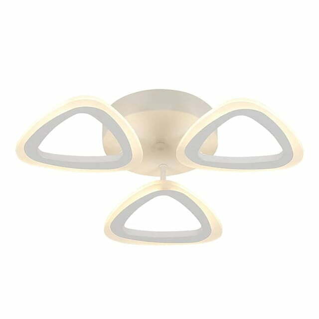 Lustra Led Cu Telecomanda, Elit's, 3 Triunghiuri, 108 w