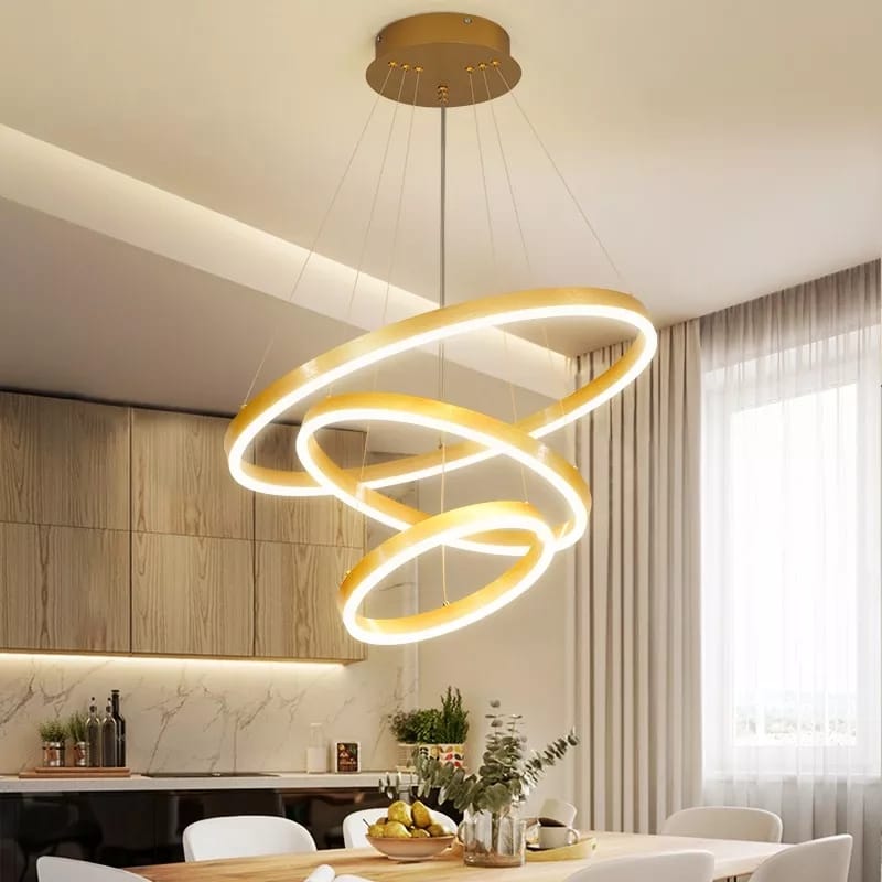 Lustra LED Cu Telecomanda, Elit's EsnF203-3, 98 w