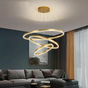 Lustra LED Cu Telecomanda, Elit's EsnF203-3, 98 w