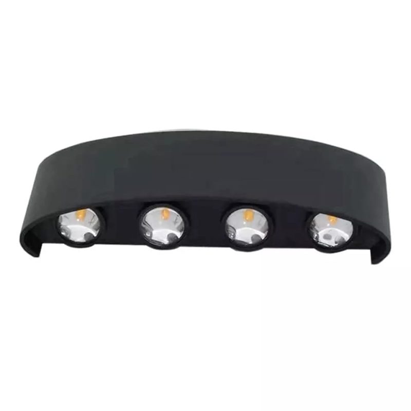 Aplica Exterior Elit's, Esn8719-8m, IP65, Lumina Calda, 8W, Negru