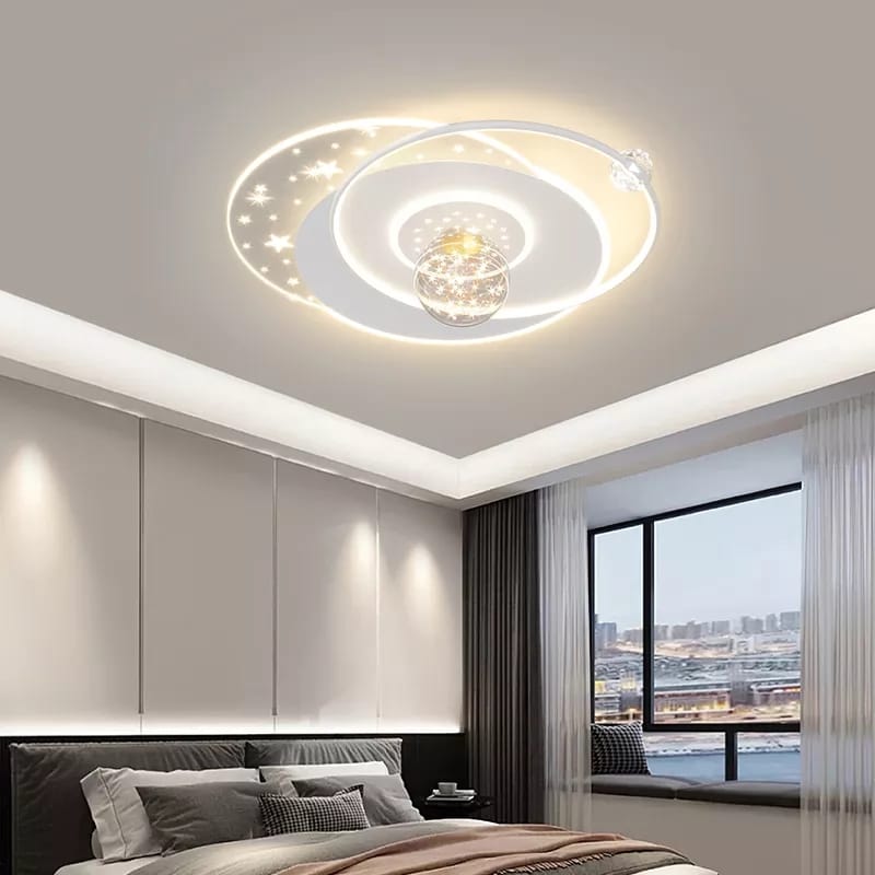 Lustra LED Cu Telecomanda, Elit's Esn8681m, 57w
