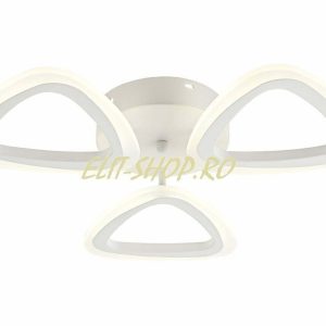Lustra Led Cu Telecomanda, Elit's, 3 Triunghiuri, 108 w