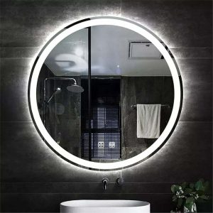 Oglinda Baie Cu Led, 70Cm, Functie Dezaburire, Lumina calda -rece,Elit's  Esn 05.1