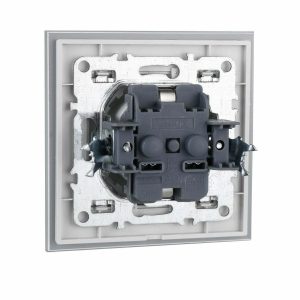 Priza Rama Sticla Elit'S, SF8010fkw ,Protectie Copii ,16A.Ip20,alba