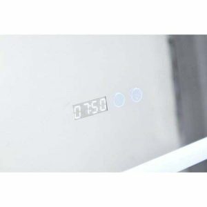 Oglinda Led Si Touch Cu Functie Dezaburire, Ceas , EVDJ09