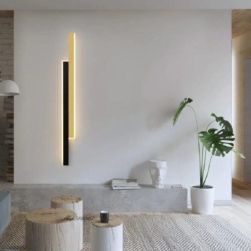 Aplica Led, Elit'S, Negru-Gold, Esn3929 BK+GD, 60CM