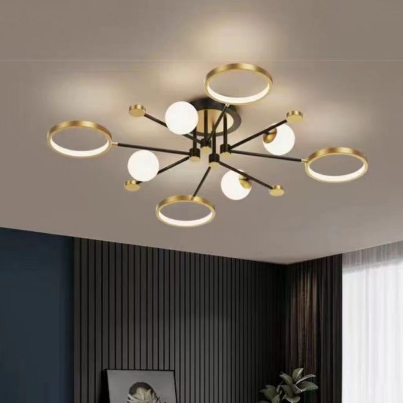 Lustra LED Cu Telecomanda, Elit's, Coralia 8