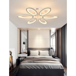 15-15-550x550h (1) Lustra LED Cu Telecomanda, Elit's Esn M003-6, 132W, Alb