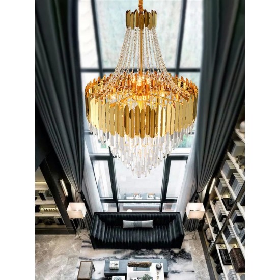 Candelabru Cristal, Elit'S, Gold