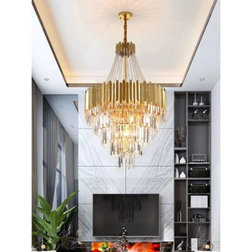 Candelabru Cristal, Elit'S, Gold