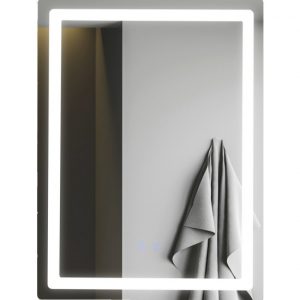 Oglinda LED cu funcție de dezaburire,Elit's  ESN32, 45x60cm