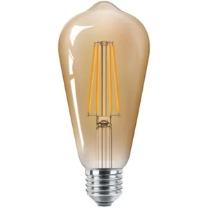 BEC LED FILAMENT CLASIC Elit's ST64 E27 6.5W 650LM LUMINA CALDA 2200 K, AURIU