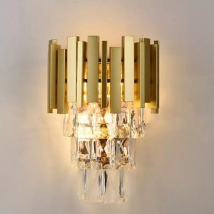 Aplica Cristal, Elit'S, Gold, Esn339/2W
