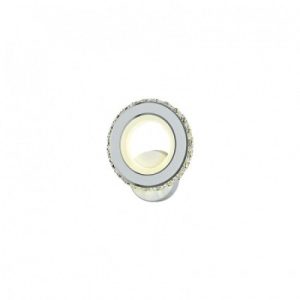Aplica Led , Elit'S, Cristal Rotuda Alb, 18W