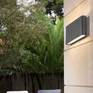 Aplica LED Exterior Elit's Cruz III BK