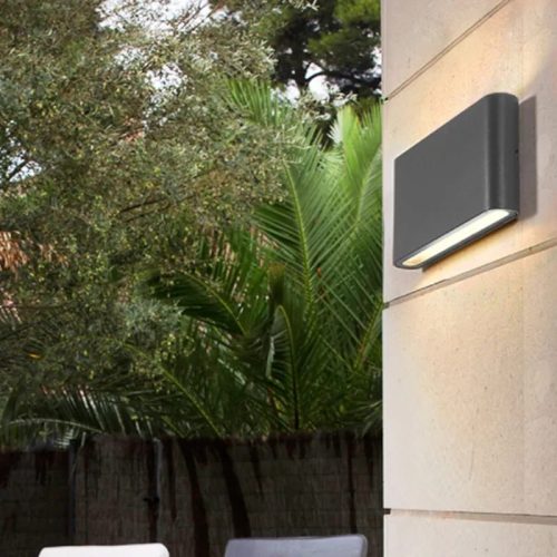 Aplica LED Exterior Elit's Cruz III BK