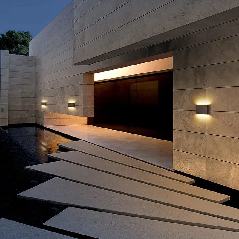 Aplica LED Exterior Elit's Cruz III BK