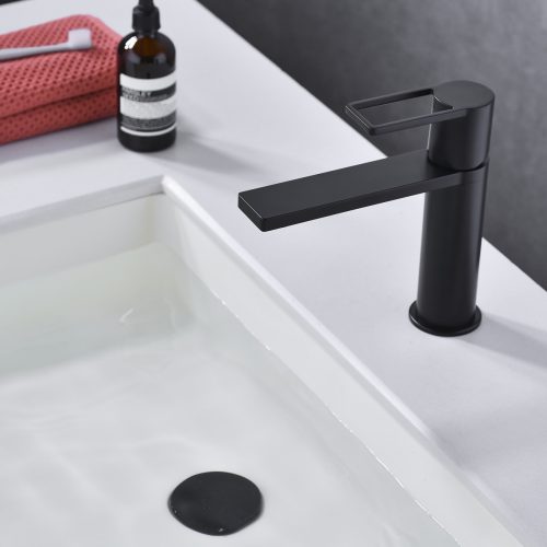 Baterie lavoar Premium,Elit's Modern Edition 5001-1, Negru