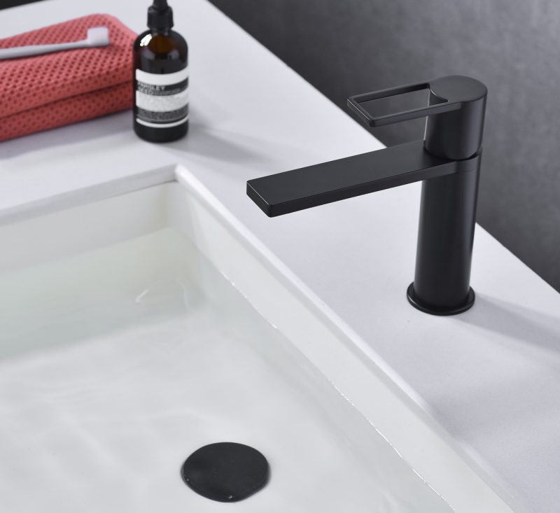 Baterie lavoar Premium,Elit's Modern Edition 5001-1, Negru
