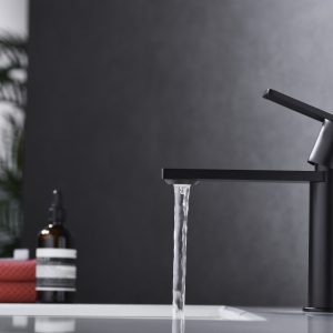 Baterie lavoar Premium,Elit's Modern Edition 5001-1, Negru