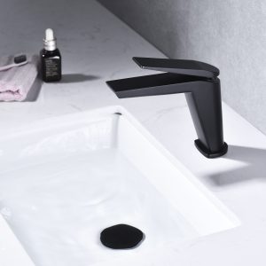 Baterie lavoar Premium,Elit's Modern Edition 5006-1, Negru