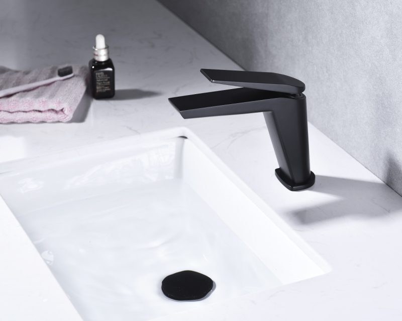 Baterie lavoar Premium,Elit's Modern Edition 5006-1, Negru
