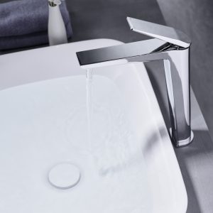 Baterie lavoar Premium,Elit's Modern Edition 5007, Inalta Cromat