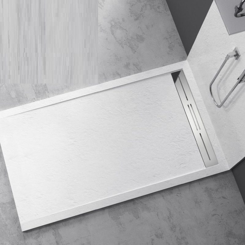 Cadita Baie Din SMC ,Elit's  90x80 Cm , Esn9080A , Cu Sifon LS