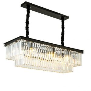 Candelabru Cristal, Elit'S, Aimee 80 cm, negru