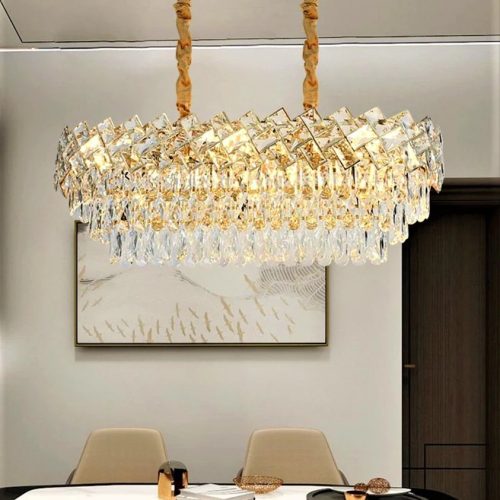 Candelabru Cristal, Elit'S, Esn Amora,80-35 cm