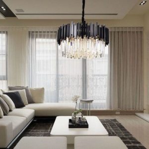 candelabru-cristal-elit-s-negru Candelabru Cristal Elit's, Negru Mat, 40 cm - Oferă eleganță și rafinament în orice încăpere
