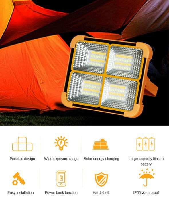 Lampa solara, 40 w, Esn D08-100wF